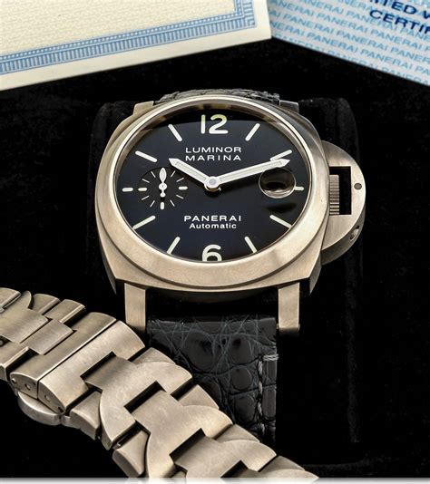 Panerai Luminor Marina Automatic 40mm Titanium Blue